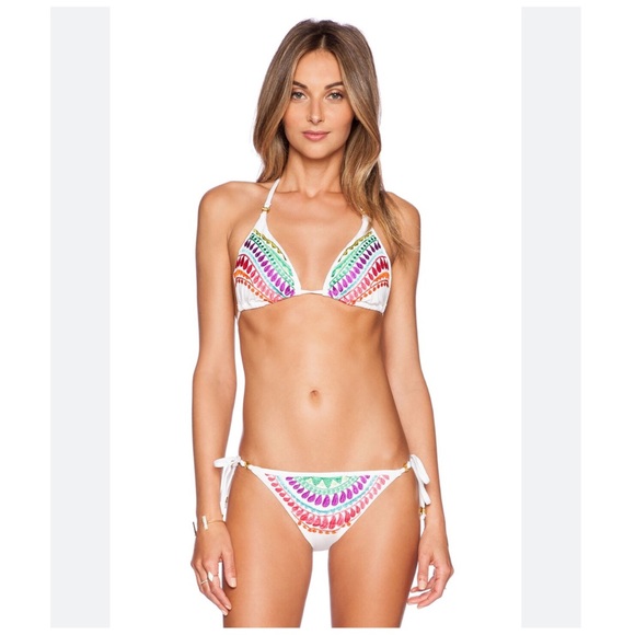 Trina Turk Swim Trina Turk Baja Kon Tiki Bikini Set Top 6 Bottom 4